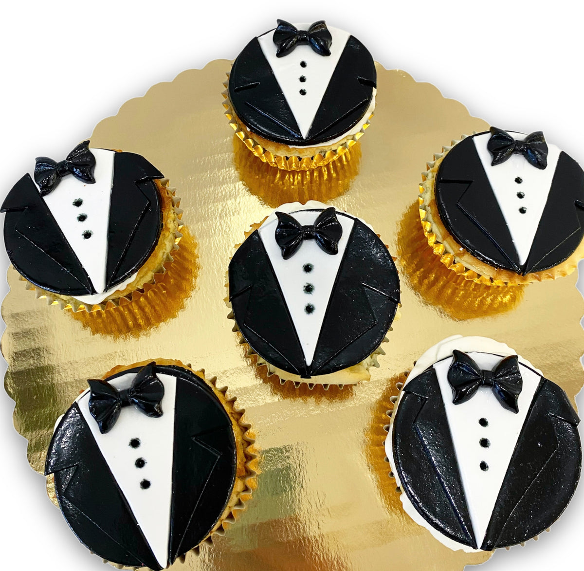 Black Gold Foil Cake Cups Mini Cheesecake Foil - Temu