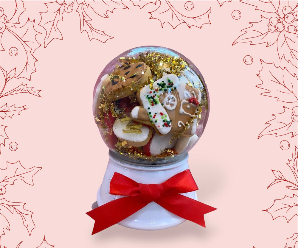 
            
                Load image into Gallery viewer, Cookie Snow Globe Jar
            
        