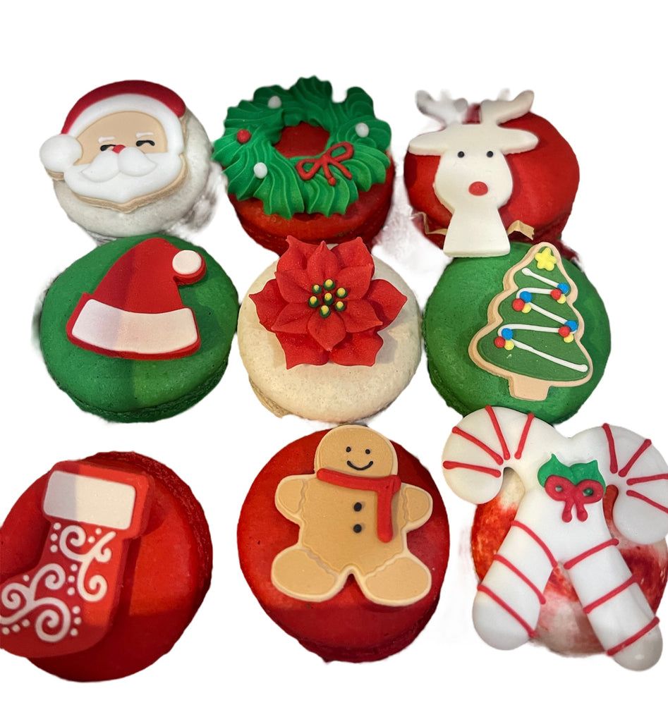 
            
                Load image into Gallery viewer, Holiday Macarons
            
        