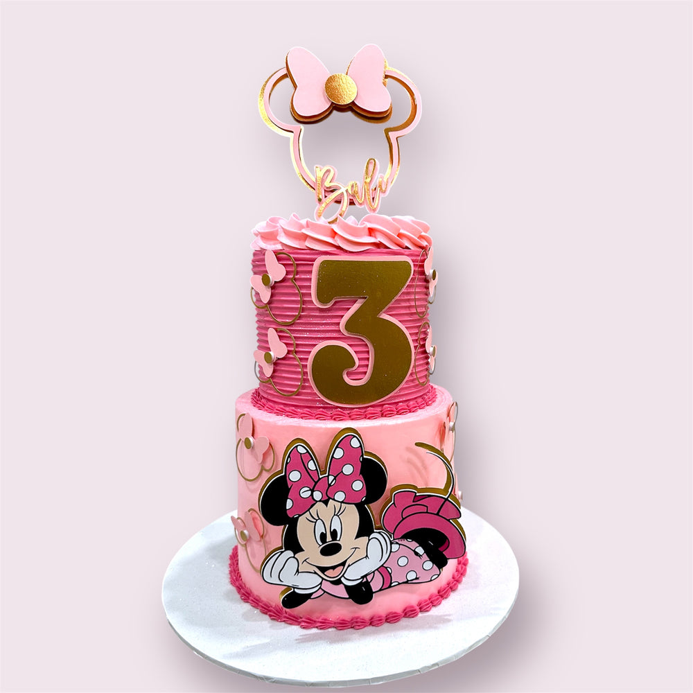 GOLD PACKAGE - 2 Tier Cake with 3 dozen treats